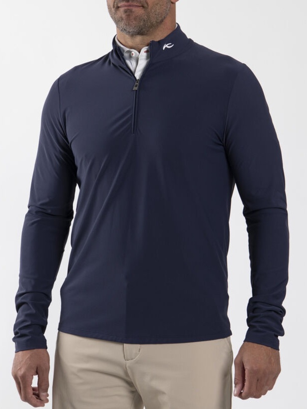 Men's Long-Sleeve Quarter-Zip Performance Shirt| Men's Shift Midlayer Half-Zip|